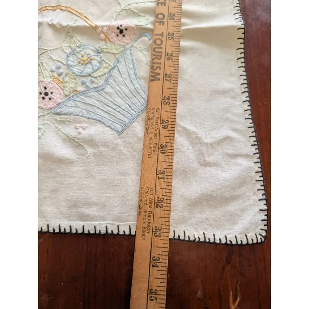 LinenTablecloth this vintage